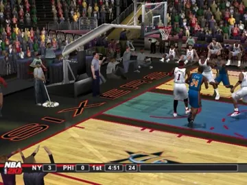 NBA 2K8 screen shot game playing